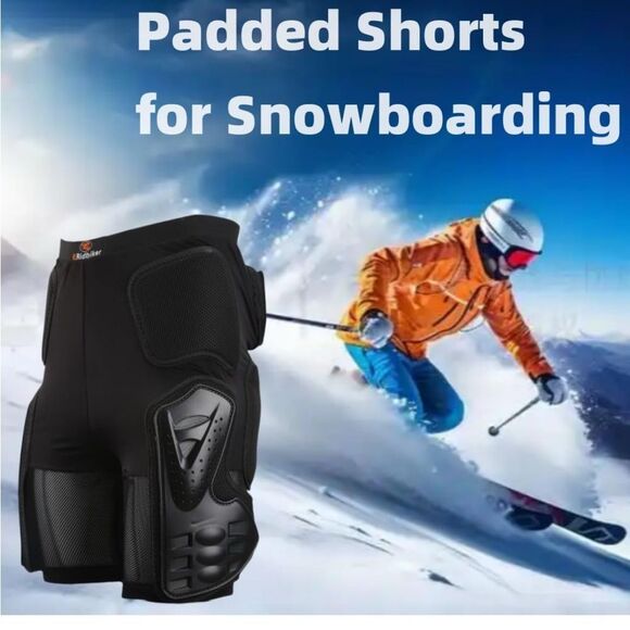 3D Butt Pads,Protective Padded Shorts for Snowboarding,Impact Shorts - Picture 1 of 3